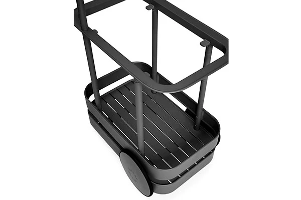 Anthracite Jolly Trolley Lighted Bar Cart - Image 10