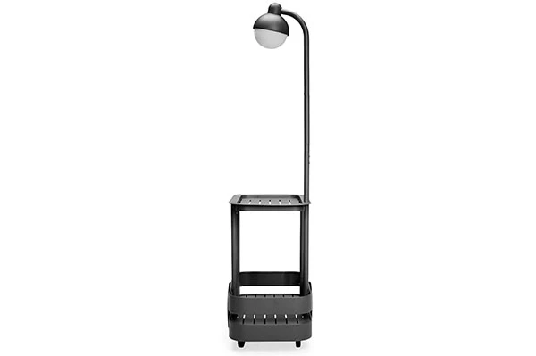 Anthracite Jolly Trolley Lighted Bar Cart - Image 4