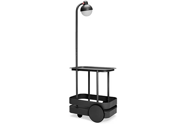 Anthracite Jolly Trolley Lighted Bar Cart - Image 8