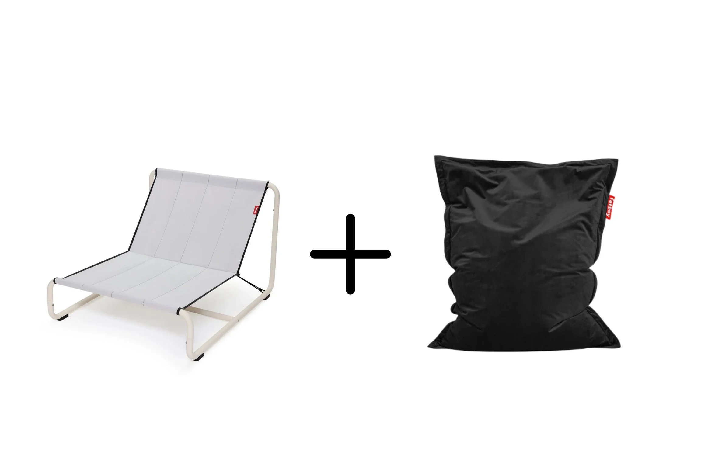 Original Slim Recycled Velvet Beanbag Chair + Beanbase Bundle - Image 32