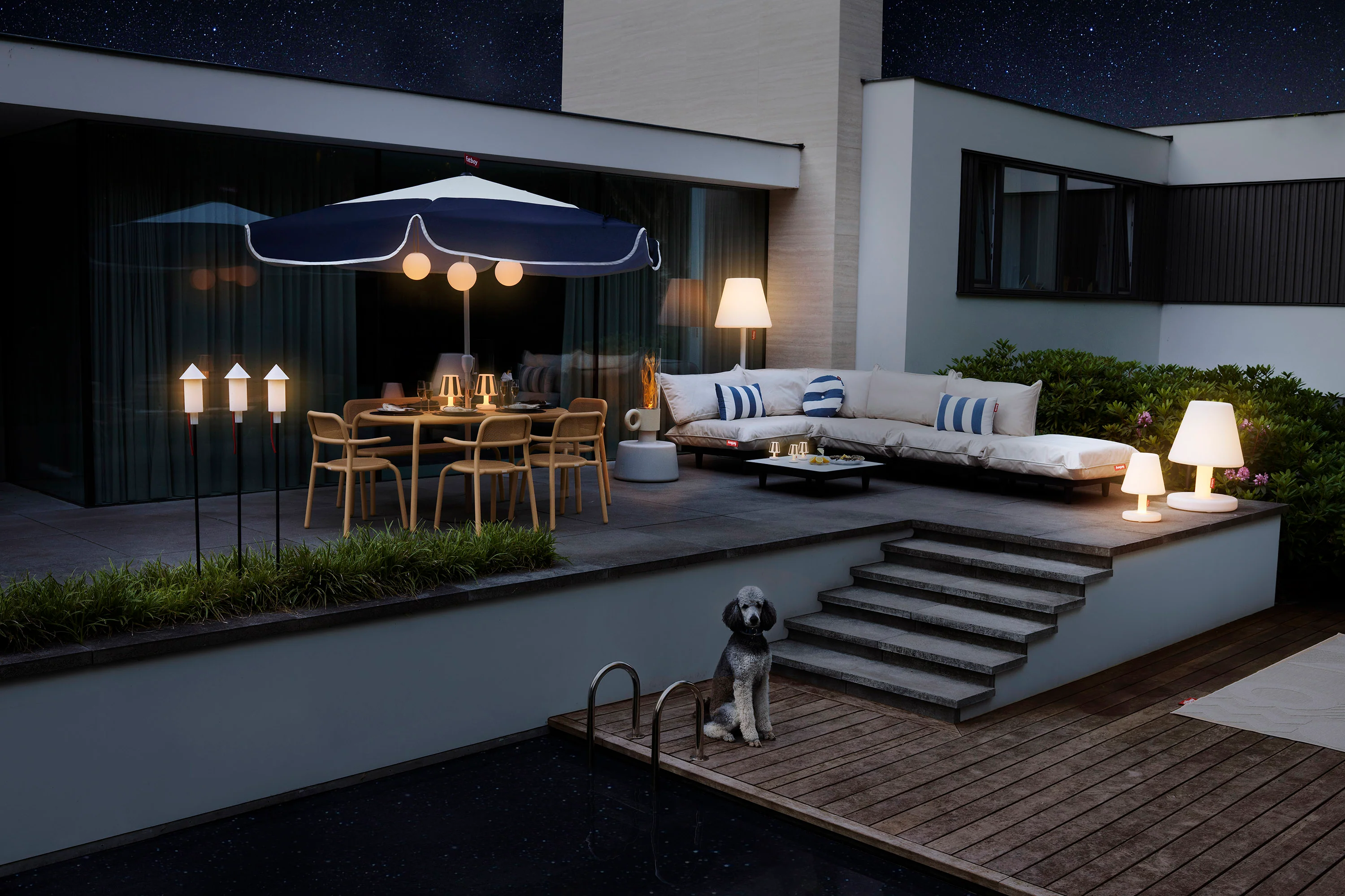 Pret a Racket Wireless Solar Outdoor Lights (Set of 3) - Image 12