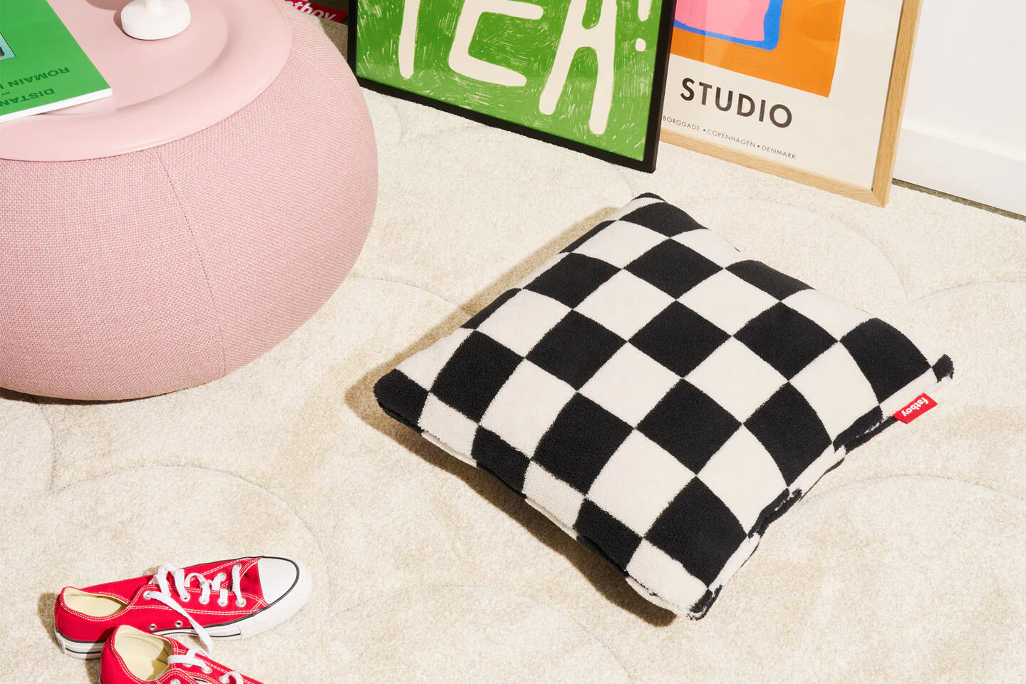 Square Pillow Teddy - Image 3
