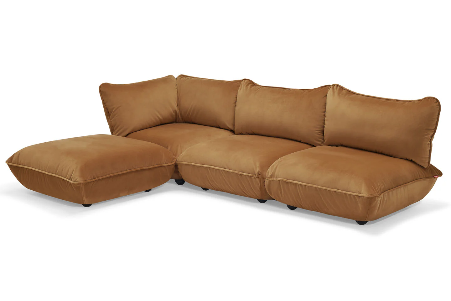 Sumo Corner Sofa Recycled Velvet - Image 8