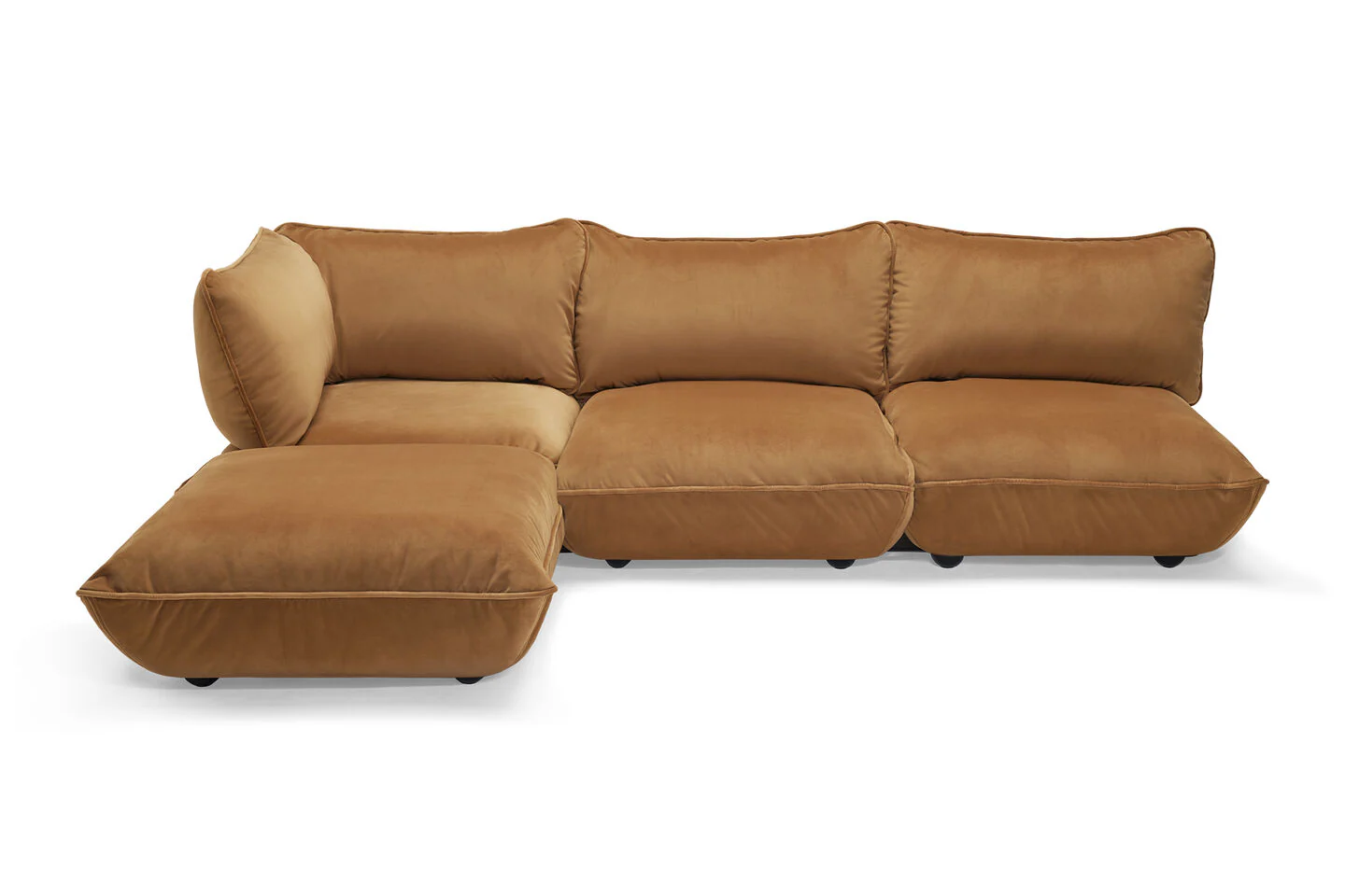 Sumo Corner Sofa Recycled Velvet - Image 9