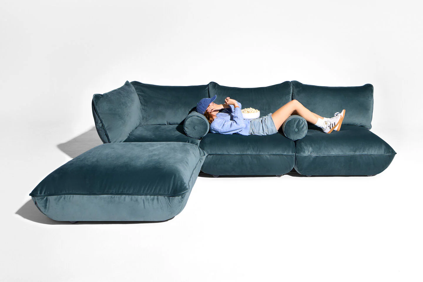Sumo Hocker Recycled Velvet - Image 10