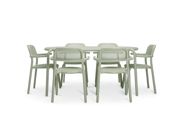 Toni Tavolo Table Set + 4 Armchairs - Image 35